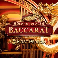 Golden Wealth Baccarat by Evolution, showcased at psk-casino-online.com – game logo