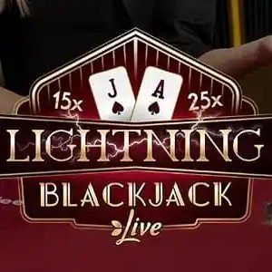 Lightning Blackjack logo by Evolution PSK
