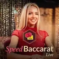 Speed Baccarat A casino game by Evolution – featured logo at PSK